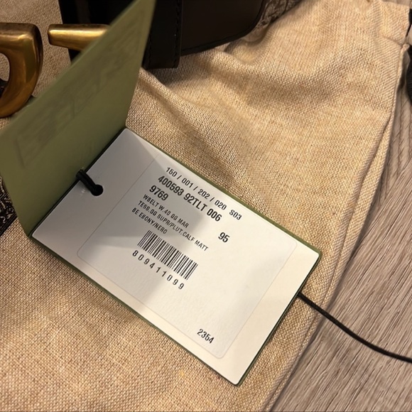 Gucci Belt with Double G Buckle - Picture 8 of 12